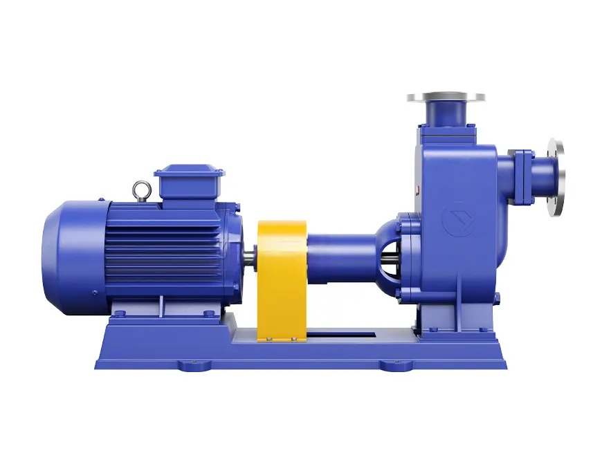 ZW type self-priming non clogging sewage pump (3)